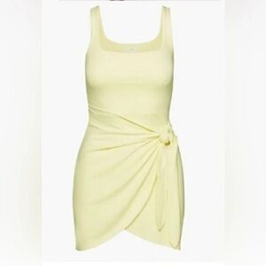 Aritzia Yellow Mini Dress